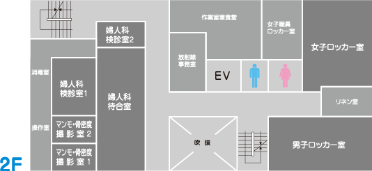 館内２階